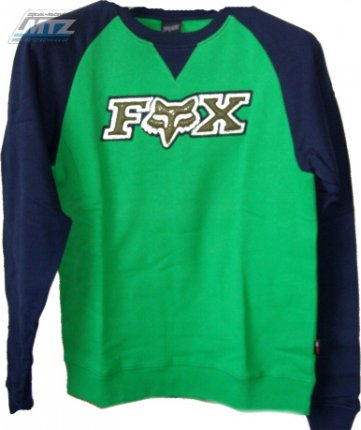 Mikina pnsk FOX - modro-zelen - velikost XS